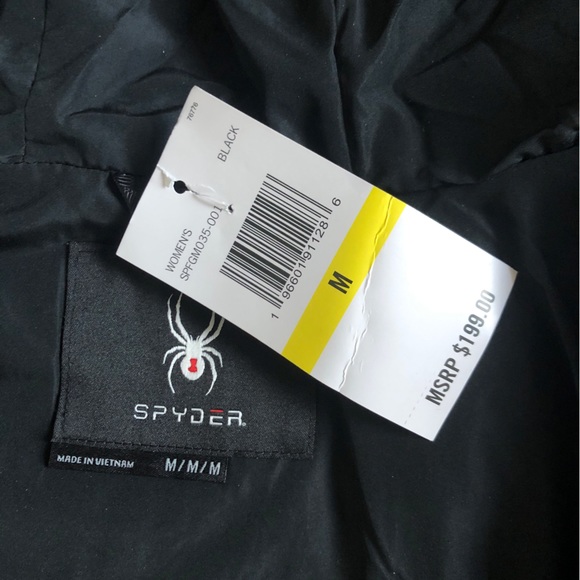 Spyder Super Puff Hooded Jacket - Insulated Size M - Picture 8 of 10